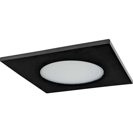 LED Ugradbena svjetiljka za kupaonicu BONO LED/8W/230V 4000K IP65 crna