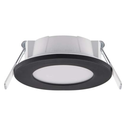 LED Ugradbena svjetiljka za kupaonicu LORI LED/4,5W/230V IP65 2700/4000K pr. 8,5 cm crna