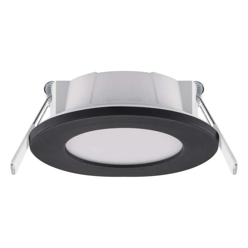 LED Ugradbena svjetiljka za kupaonicu LORI LED/4,5W/230V IP65 2700/4000K pr. 8,5 cm crna