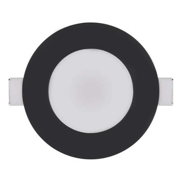 LED Ugradbena svjetiljka za kupaonicu LORI LED/4,5W/230V IP65 2700/4000K pr. 8,5 cm crna