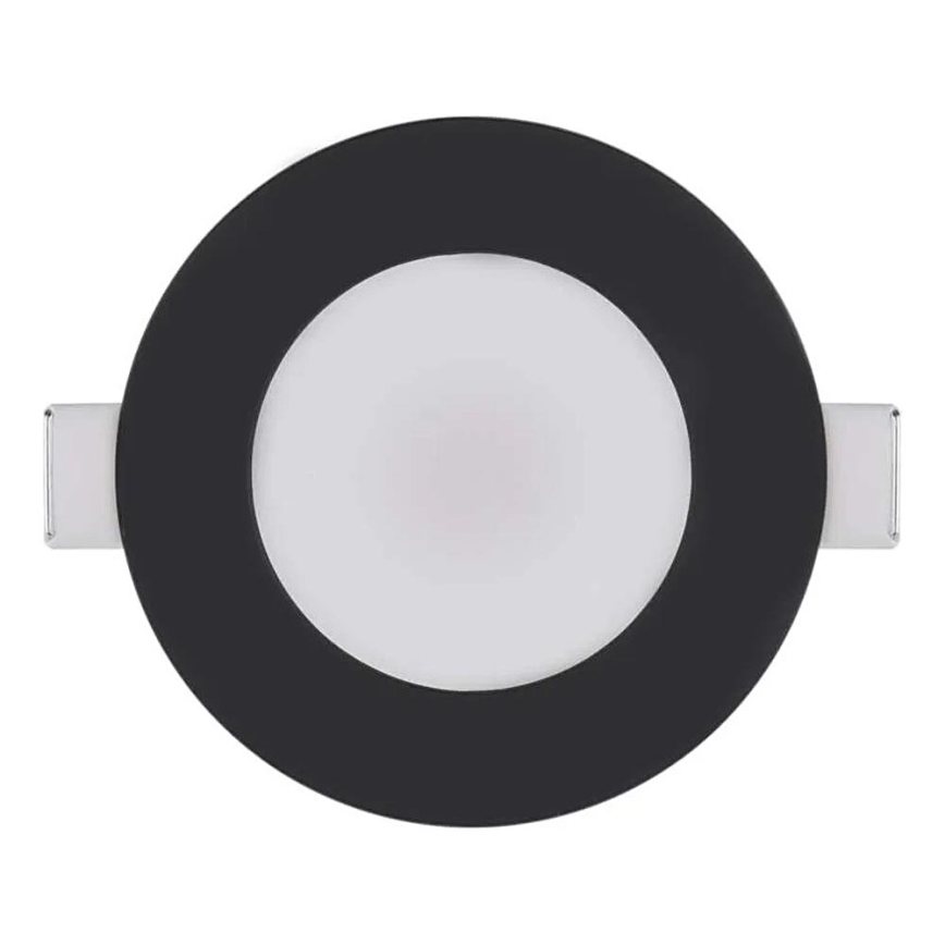LED Ugradbena svjetiljka za kupaonicu LORI LED/4,5W/230V IP65 2700/4000K pr. 8,5 cm crna