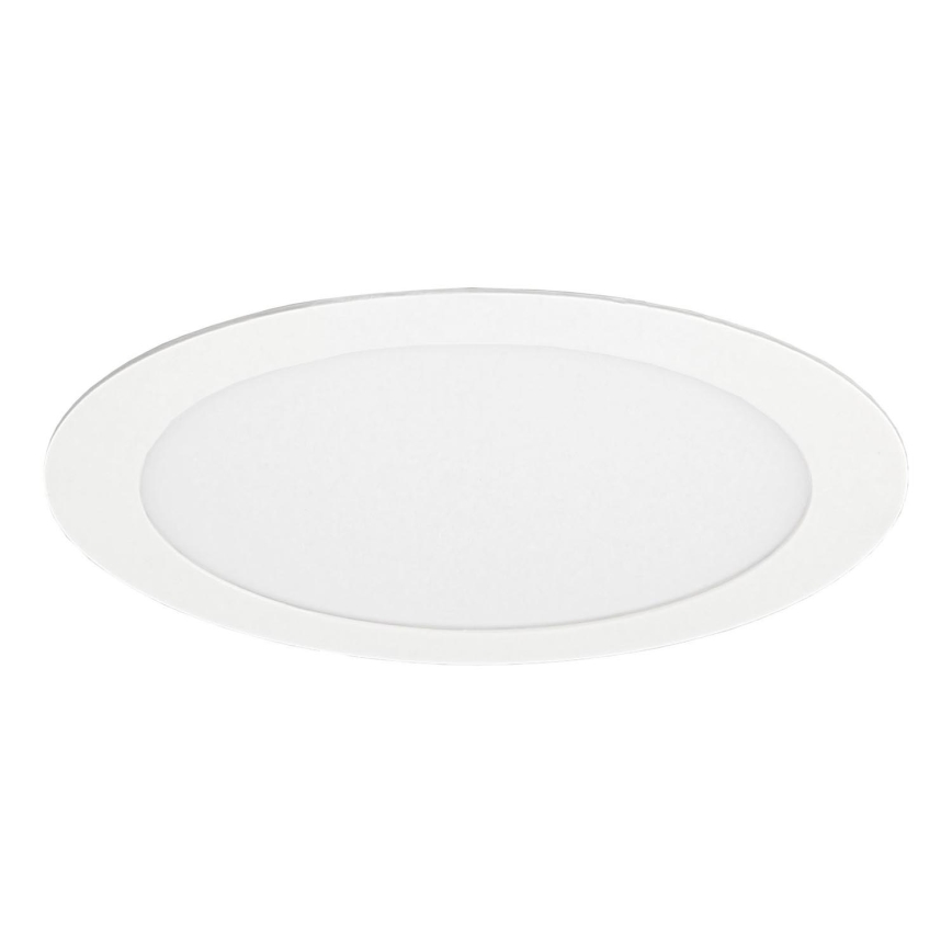 LED Ugradbena svjetiljka za kupaonicu VEGA LED/12W/230V 2800K pr. 16,8 cm IP44 snježno bijela