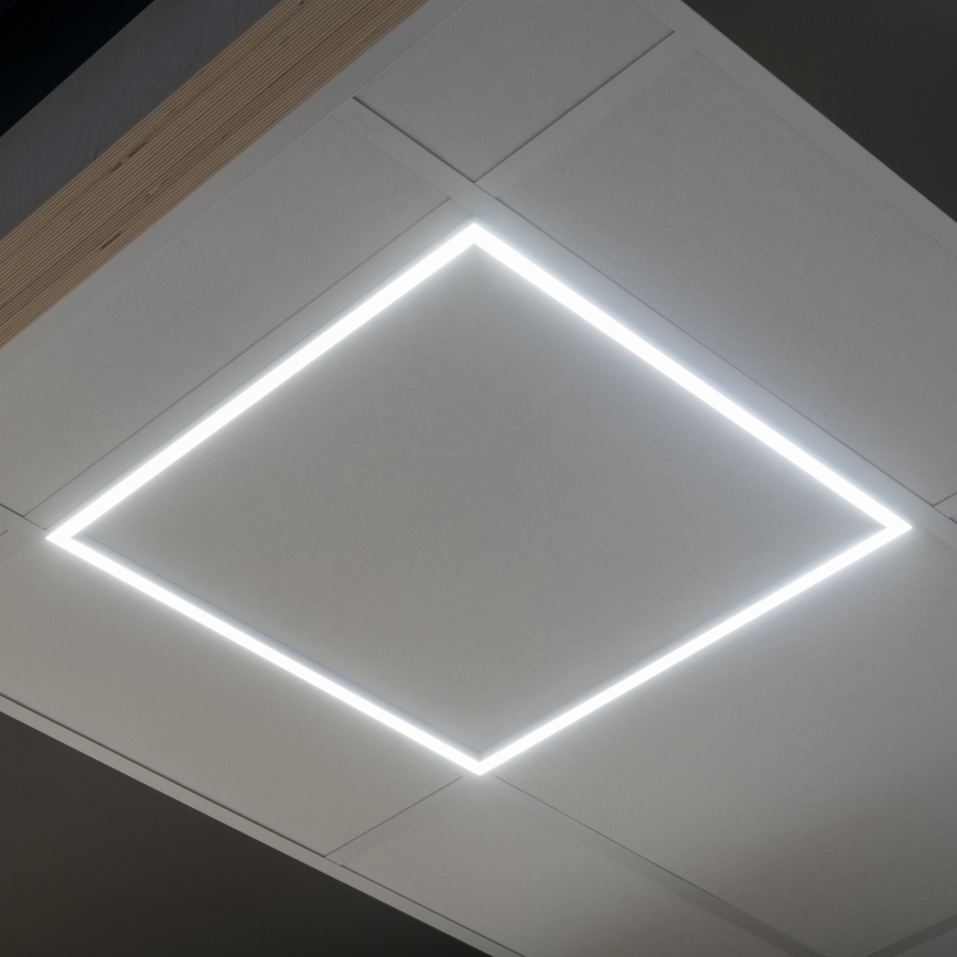 LED Ugradbeni okvir AVAR LED/32W/230V 4000K UGR19 59,5x59,5 cm