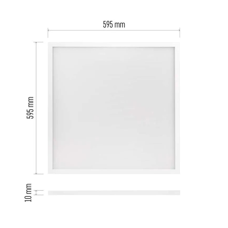LED Ugradbeni panel PROXO LED/33W/230V 4000K 60x60 cm bijela