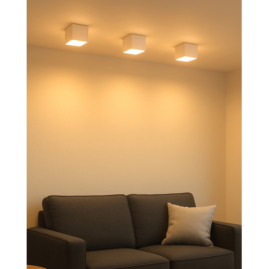 LED ugradna spot svjetiljka 5W/230V 3000/4000/6400K 7,5x7,5 cm bijela