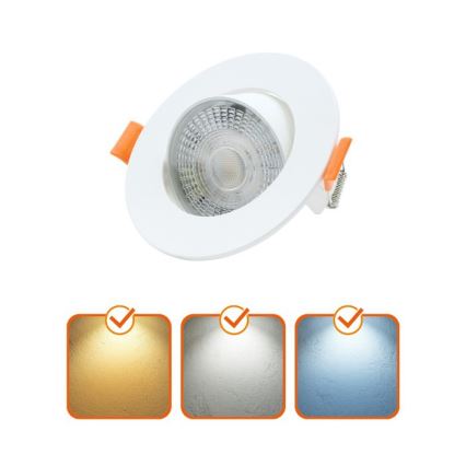 LED Ugradna stropna svjetiljka BRINO LED/3/5/7W/230V 3000/4000/6500K bijela