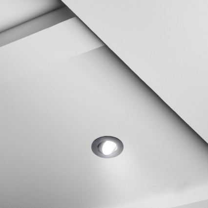 LED ugradna stropna svjetiljka BRINO LED/3/5/7W/230V 3000/4000/6500K crna