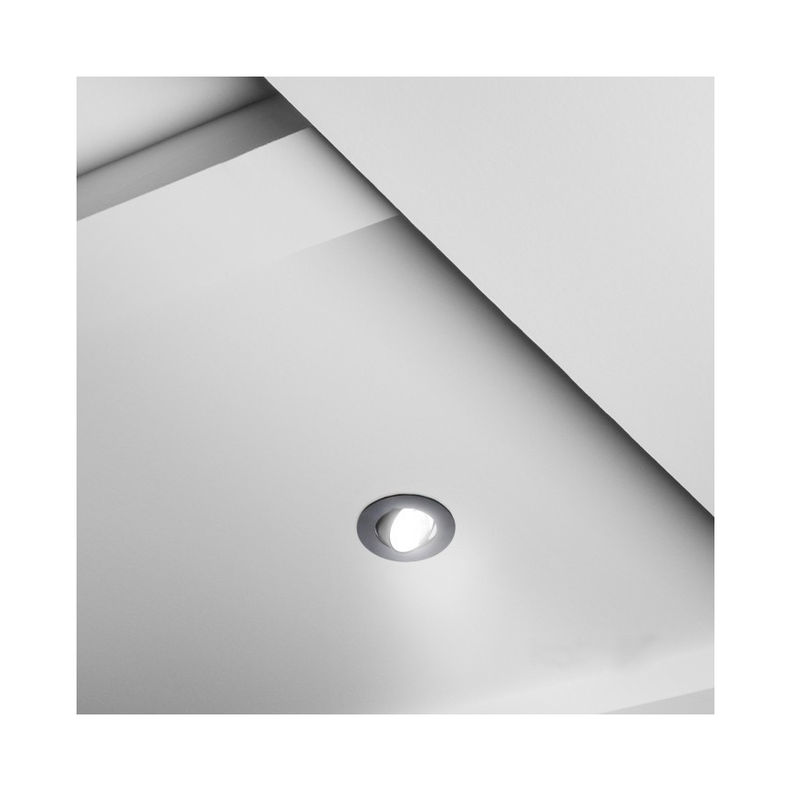 LED ugradna stropna svjetiljka BRINO LED/3/5/7W/230V 3000/4000/6500K crna