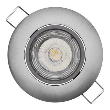 LED ugradna stropna svjetiljka EXCLUSIVE LED/5W/230V 3000 K srebrna
