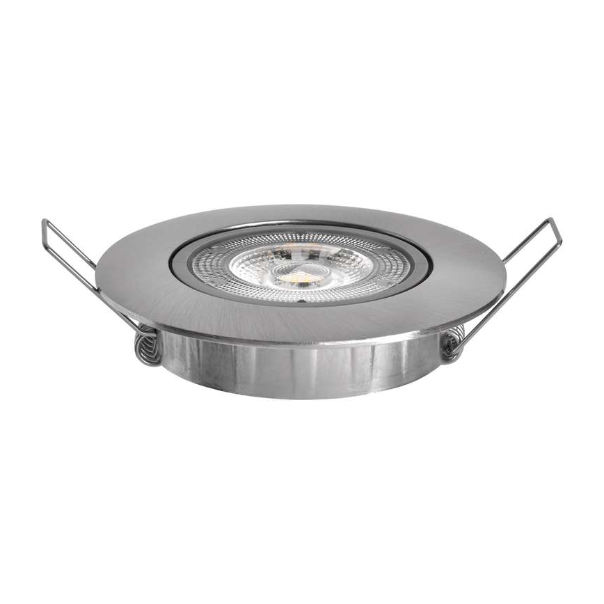 LED ugradna stropna svjetiljka EXCLUSIVE LED/5W/230V 3000 K srebrna