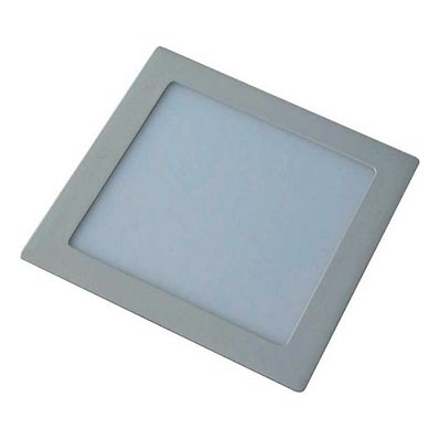 LED ugradna stropna svjetiljka LED//18W/230V 22,5x22,5 cm siva
