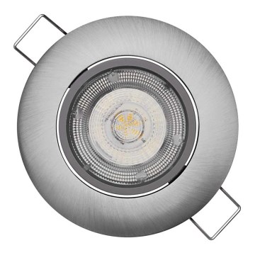 LED ugradna svjetiljka EXCLUSIVE LED/5W/230V 4000 K srebrna