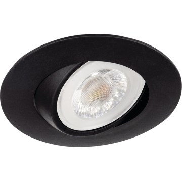 LED ugradna svjetiljka FIZU LED/4W/230V 3000/4000/6500K crna