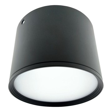 LED ugradna svjetiljka LED/10W/230V 3000/4000/6400K promjer 12 cm crna