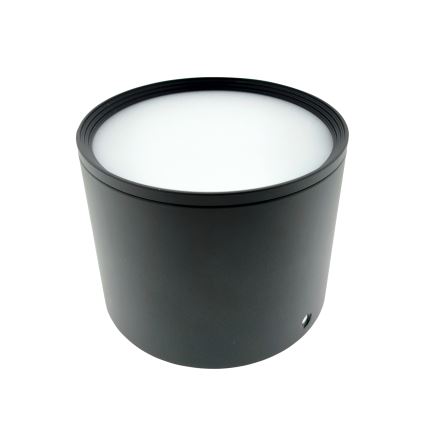 LED ugradna svjetiljka LED/10W/230V 3000/4000/6400K promjer 12 cm crna