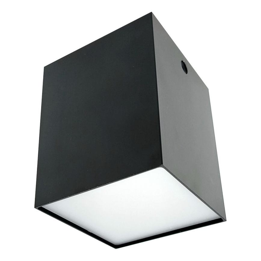 LED ugradna svjetiljka LED/5W/230V 3000/4000/6400K 7,5x7,5 cm crna