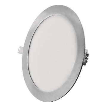 LED ugradna svjetiljka NEXXO LED/18W/230V 3000/3500/4000K srebrna pr. 22,5 cm