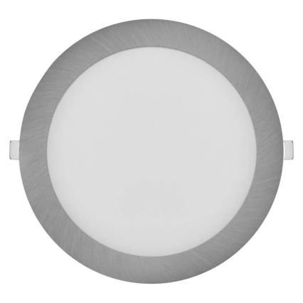 LED ugradna svjetiljka NEXXO LED/18W/230V 3000/3500/4000K srebrna pr. 22,5 cm