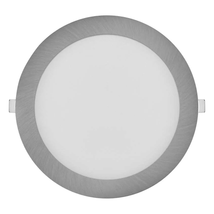 LED ugradna svjetiljka NEXXO LED/18W/230V 3000/3500/4000K srebrna pr. 22,5 cm