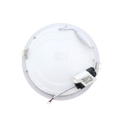 LED Ugradna svjetiljka ROUND LED/18W/230V 2700K