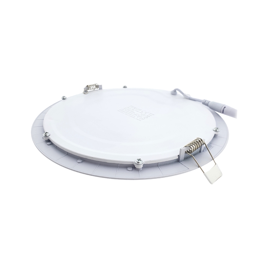 LED Ugradna svjetiljka ROUND LED/18W/230V 2700K