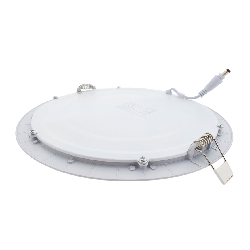 LED Ugradna svjetiljka ROUND LED/18W/230V 4200K