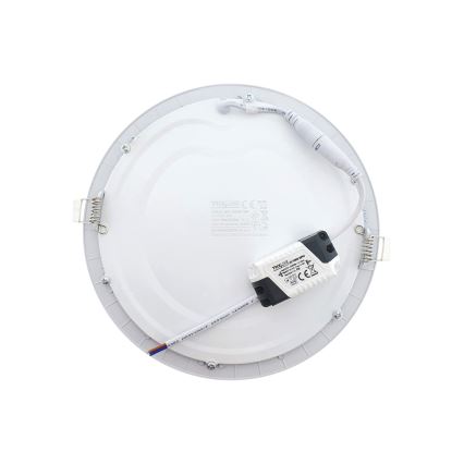 LED Ugradna svjetiljka ROUND LED/18W/230V 4200K