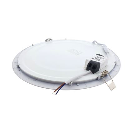 LED Ugradna svjetiljka ROUND LED/24W/230V 4200K