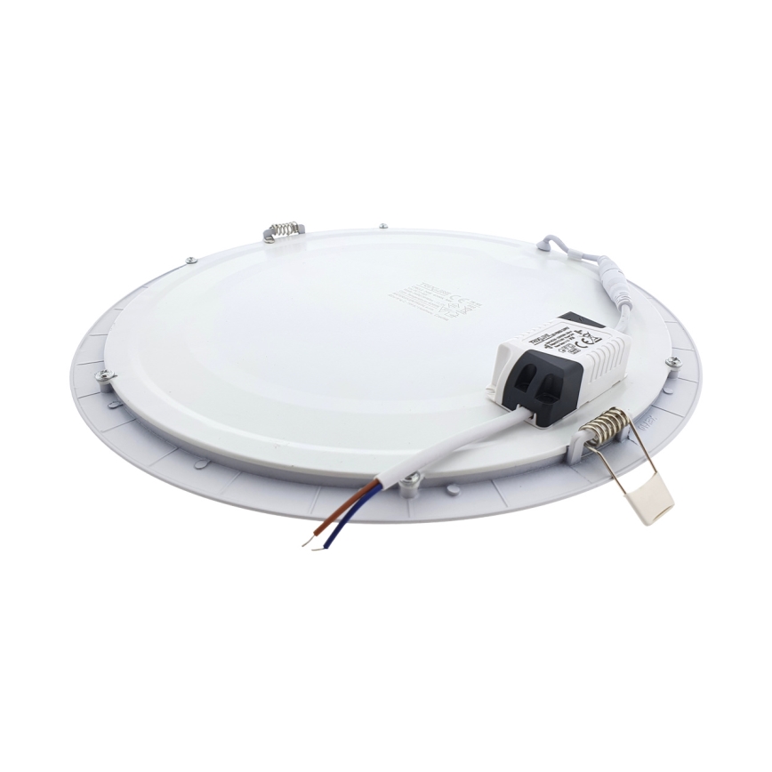 LED Ugradna svjetiljka ROUND LED/24W/230V 4200K