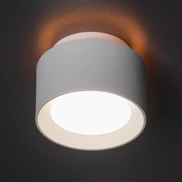 LED ugradna svjetiljka SONOR LED/12W/230V 3000/4000/5700K + LED/1,5W 2200K Ø 14 cm bijela
