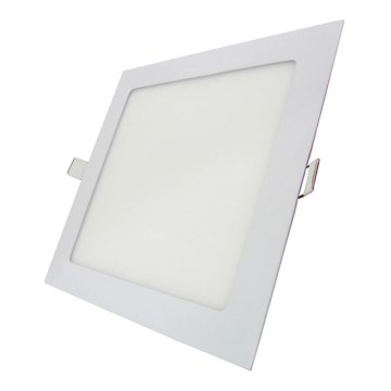 LED Ugradna svjetiljka SQUARE LED/12W/230V 6500K