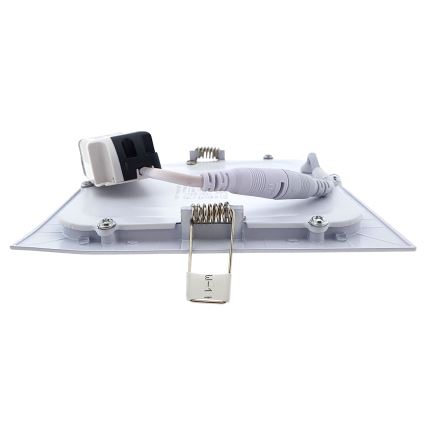 LED Ugradna svjetiljka SQUARE LED/9W/230V 2700K