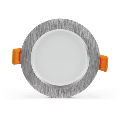LED Ugradna svjetiljka VENUS LED/7W/230V srebrna okruglo