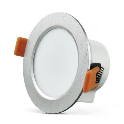 LED Ugradna svjetiljka VENUS LED/7W/230V srebrna okruglo