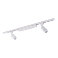 LED Ugradna svjetla u sustavu TRACER 2xGU10/10W/230V + LED/20W 1 m bijela