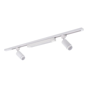 LED Ugradna svjetla u sustavu TRACER 2xGU10/10W/230V + LED/20W 1 m bijela