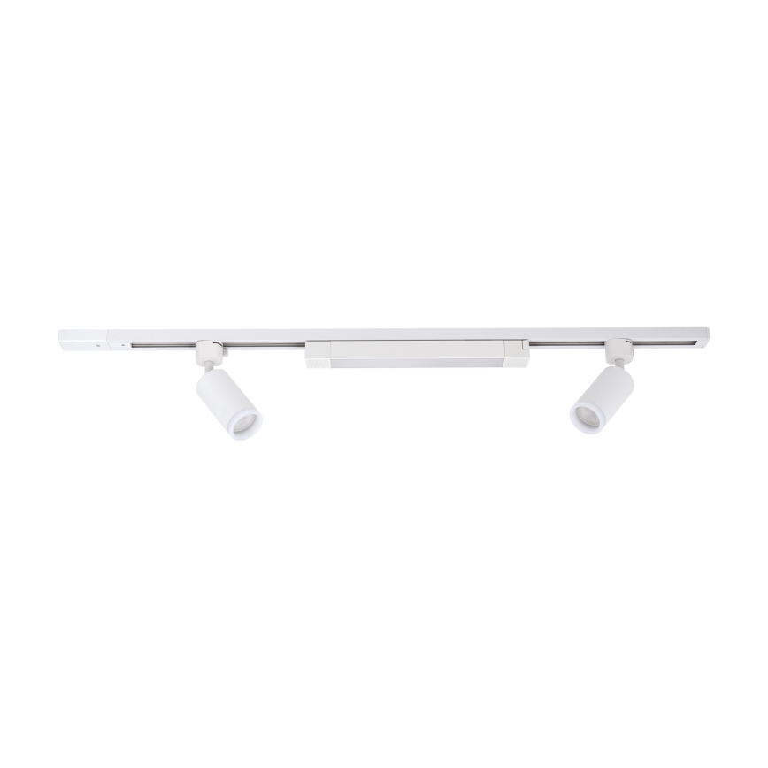 LED Ugradna svjetla u sustavu TRACER 2xGU10/10W/230V + LED/20W 1 m bijela