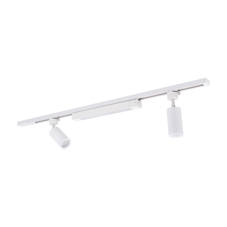 LED Ugradna svjetla u sustavu TRACER 2xGU10/10W/230V + LED/20W 1 m bijela