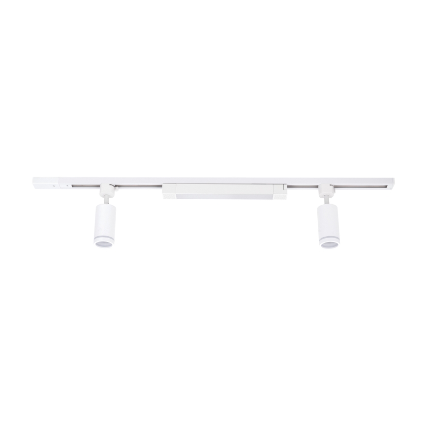 LED Ugradna svjetla u sustavu TRACER 2xGU10/10W/230V + LED/20W 1 m bijela