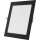 LED ugradno stropno svjetlo NEXXO LED/18W/230V 3000/3500/4000K crno 22,5 x 22,5 cm