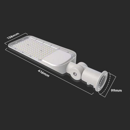 LED Ulična svjetiljka sa senzorom SAMSUNG CHIP LED/30W/230V 6500K IP65