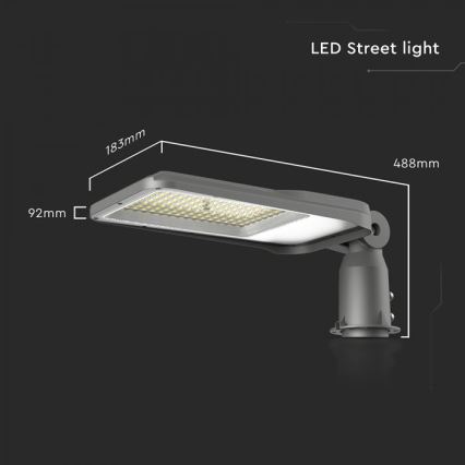 LED Ulična svjetiljka SAMSUNG CHIP LED/100W/230V 4000K IP65