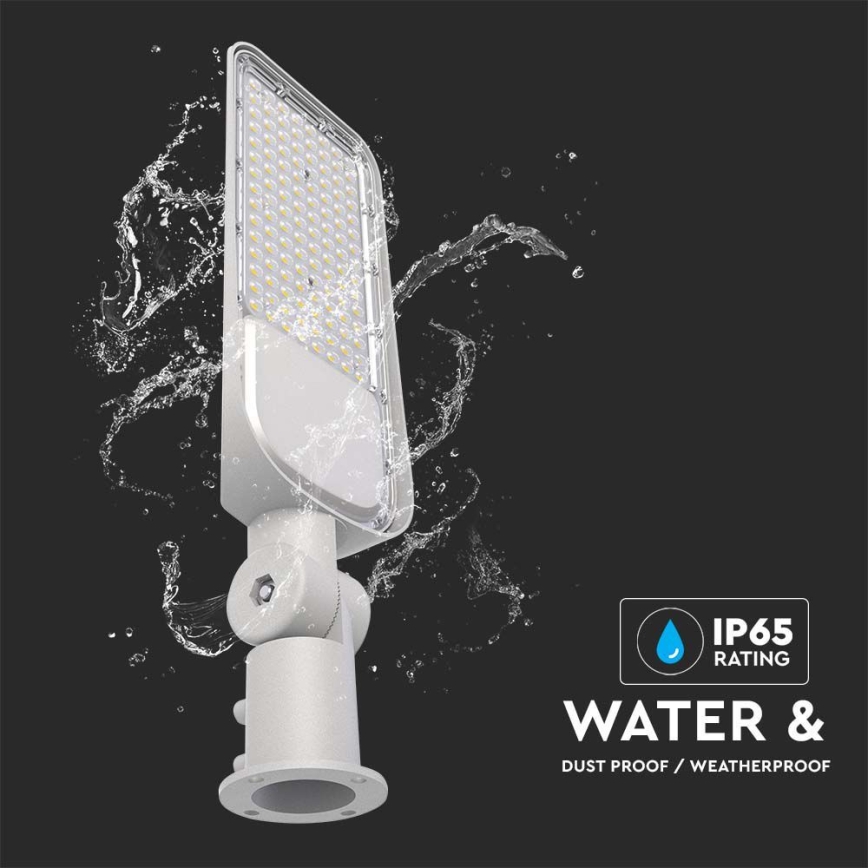 LED Ulična svjetiljka SAMSUNG CHIP LED/100W/230V 4000K IP65 siva