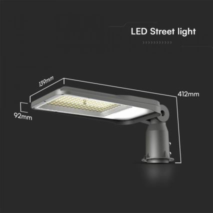 LED Ulična svjetiljka SAMSUNG CHIP LED/50W/230V 4000K IP65
