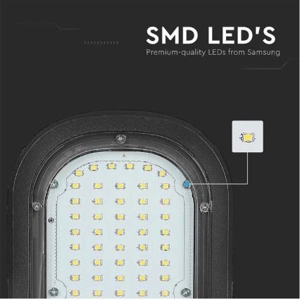 LED Ulična svjetiljka SAMSUNG CHIP LED/50W/230V 6400K IP65