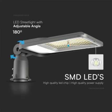 LED Ulična svjetiljka SAMSUNG CHIP LED/50W/230V 6500K IP65