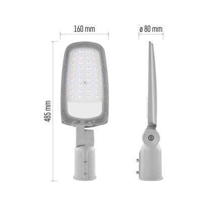LED Ulična svjetiljka SOLIS LED/50W/230V 4000K IP65