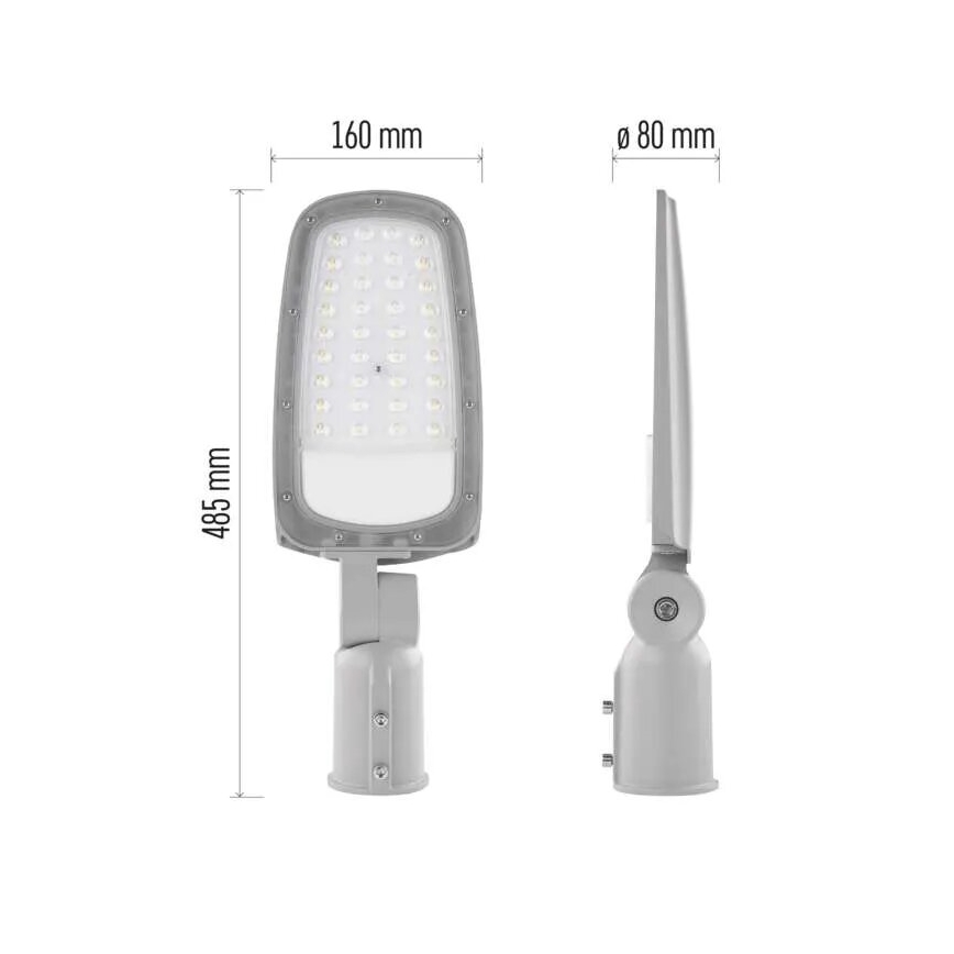 LED Ulična svjetiljka SOLIS LED/50W/230V 4000K IP65