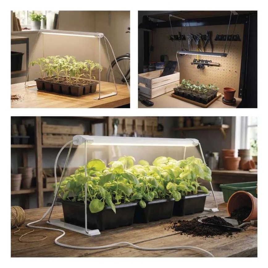 LED unutarnja svjetiljka za uzgoj biljaka GROW LED/15W/230V