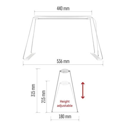 LED unutarnja svjetiljka za uzgoj biljaka GROW LED/15W/230V